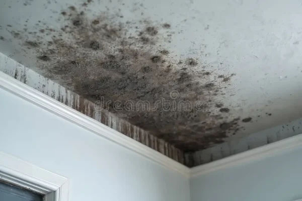 crecimiento-del-molde-oscuro-en-el-techo-la-infestación-fúngica-indica-un-problema-de-humedad-necesidad-urgente-eliminar-las-385059908